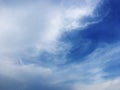 Clouds and beautiful blue skies Royalty Free Stock Photo