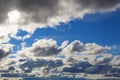 Clouds with blue sky Royalty Free Stock Photo