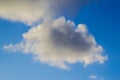 Clouds in the blue sky Royalty Free Stock Photo