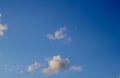 Clouds in the blue sky Royalty Free Stock Photo