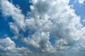 Clouds blue sky background