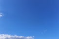 Clouds, blue sky background design elements. Pantone Classic Blue