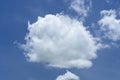 Clouds in blue sky background Royalty Free Stock Photo