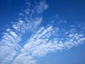 Clouds in the blue sky Royalty Free Stock Photo