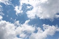 Clouds, Blue Sky, Bright Sun Royalty Free Stock Photo