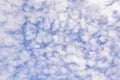 Clouds in the blue sky