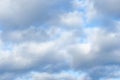 Clouds in blue sky Royalty Free Stock Photo