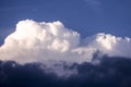 clouds in blue sky CUMULOS Royalty Free Stock Photo