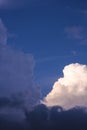 clouds in blue sky CUMULOS Royalty Free Stock Photo