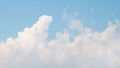 Clouds in the blue sky Royalty Free Stock Photo