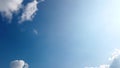 Clouds in blue sky 4k HD time lapse global weather telemetry