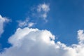 Clouds with blue sky , natural texture Royalty Free Stock Photo