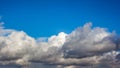 Clouds with blue sky , natural texture Royalty Free Stock Photo