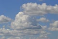 Clouds in blue sky