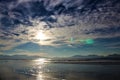 clouds in a blue sky