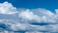 Clouds in the blue sky Royalty Free Stock Photo