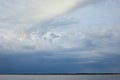 Clouds on blue sunlight cloud in