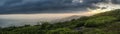 Clouds Blurred Panorama.dng Royalty Free Stock Photo