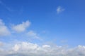 Clouds and Bright blue sky Royalty Free Stock Photo