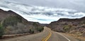 Davis Mountains in Fort Davis, Texas Royalty Free Stock Photo