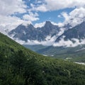 Accursed mountains of Albania Royalty Free Stock Photo