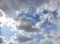 The clouds in the coal mine Royalty Free Stock Photo