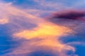 Clouds Colorful Cloudscape Sky Royalty Free Stock Photo