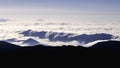 Clouds Covering Mountain Peaks