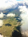 Clouds and desert in the southwest Royalty Free Stock Photo