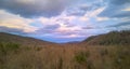 Clouds at dusk in Pisgah National Forest, NC