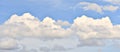 Clouds, Early Afternoon Sun shining through the layers Royalty Free Stock Photo