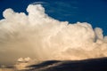 Clouds at evening Royalty Free Stock Photo