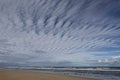 Clouds Fanning the Heavens Royalty Free Stock Photo