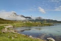 Clouds on the Fjord of Flakstad