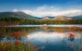 Fall at Mount Katahdin Baxter State Park Maine Royalty Free Stock Photo