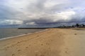 Clouds on the horizon over the Indian Ocean Mozambique Africa