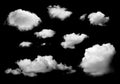 Clouds isolated Royalty Free Stock Photo