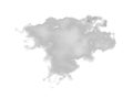 Clouds isolated on white background Royalty Free Stock Photo