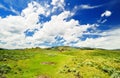 The Clouds at Lamar Valley Yellowstone Royalty Free Stock Photo