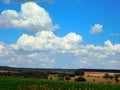 clouds and landscapes in the Vidriales valley