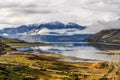 Clouds lying low near Wanaka in Southern Lakes, New Zealand Royalty Free Stock Photo