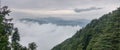 Clouds making himachal evening shot