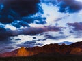 Clouds and Moon over Elephant Head