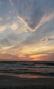 Clouds over the Black Sea Royalty Free Stock Photo