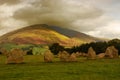 Clouds over Blencathra Royalty Free Stock Photo