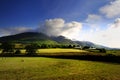 Clouds over Blencathra Royalty Free Stock Photo