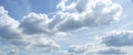 Clouds over the channel