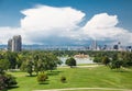 Clouds Over Denver Royalty Free Stock Photo