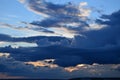 Clouds over Izhevsk pond