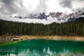 Clouds over Lago di Carezza